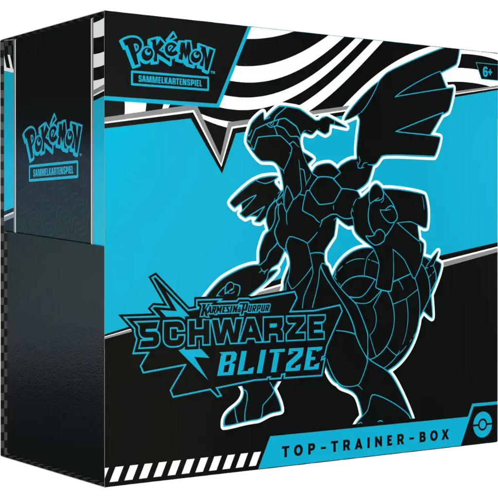 Pokémon Top-Trainer-Box Schwarze Blitze (DE) TTB ETB Elite-Trainer-Box